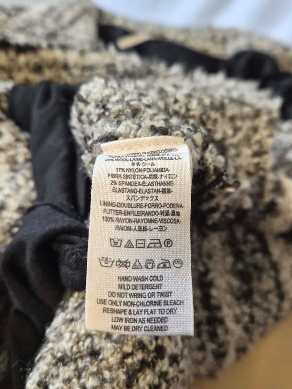 Free People Chic Cozy New England Posh Wool Blend Chunky Frilly Wench Sweater XS - Picture 10 of 10